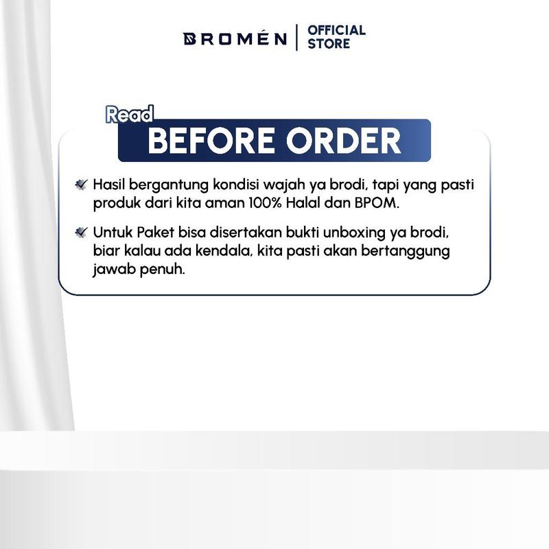 BROMEN ACNE FACIAL WASH - Sabun Cuci Muka Pria Penghilang Jerawat Wajah Perawatan 3