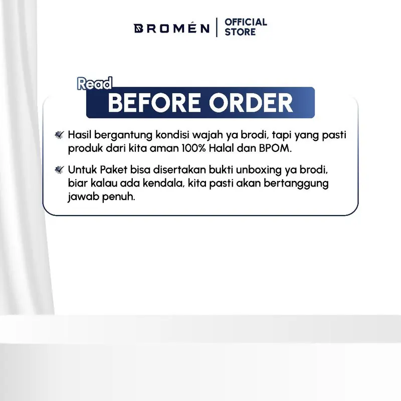 BROMEN ACNE FACIAL WASH - Sabun Cuci Muka Pria Penghilang Jerawat Wajah Perawatan 3