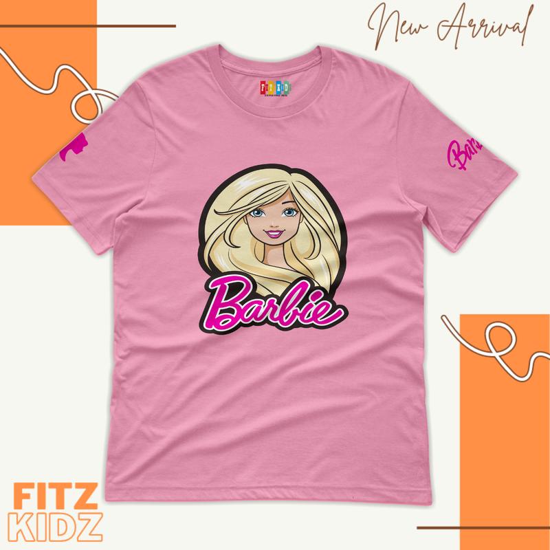 Product Introduction of Fitzkidz ‌Kaos Anak Motif Barbie Perempuan Viral Gratis Ongkir Bahan Katun Combed 30s Barbie Hair Fashion 2