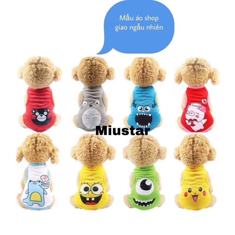 Áo cho chó mèo - áo hè cho thú cưng(Ngẫu nhiên)