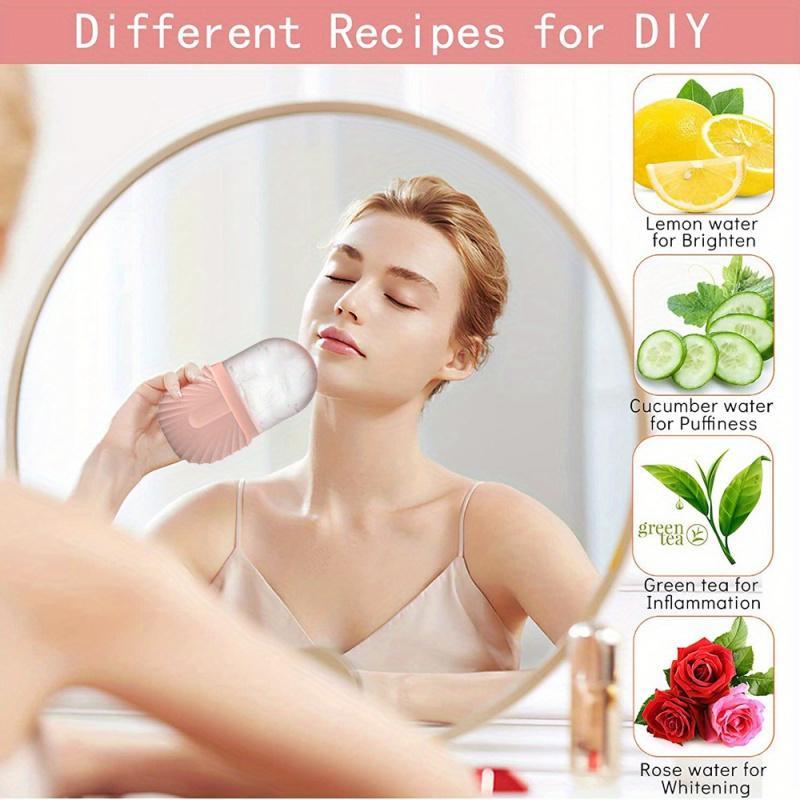 Ice Face Roller, Reusable Face Ice Roller, Ice Face Massage Tool, Skin Care Tool for Women, Facial Skin Relaxing Tool 6