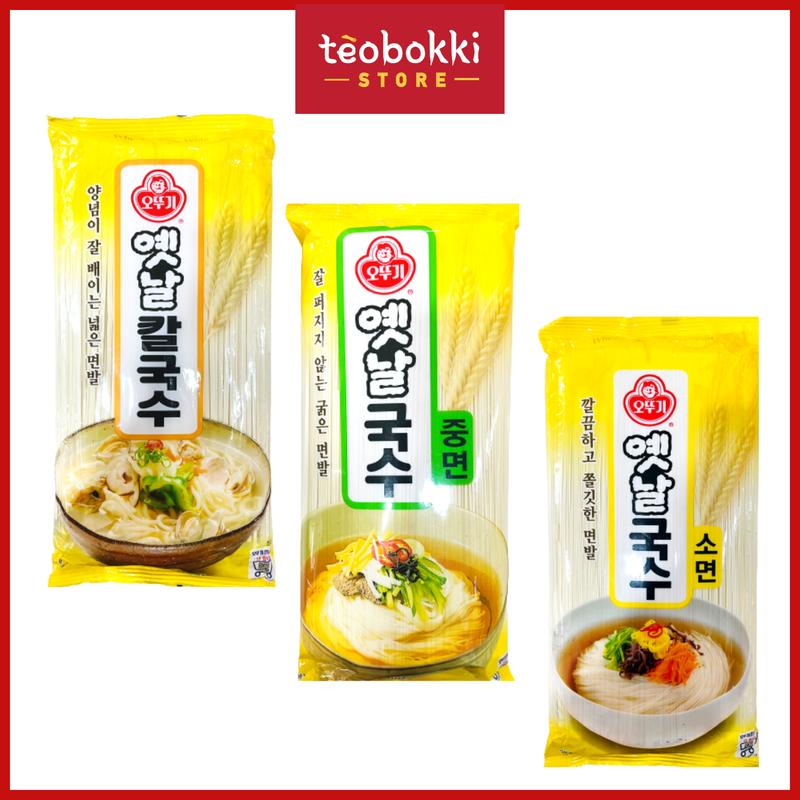 Mì sợi Ottogi dùng để nấu mì tương đen jjajang/mì guksu