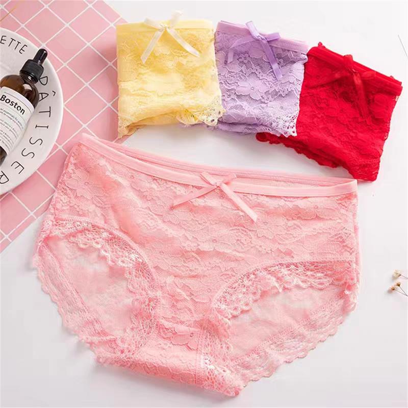 Product Introduction of Quần Lót Ren, Cạp Thấp, Đồ Lót Thoải Mái Và Mềm Mại, Quần Sịp Cạp Thấp Đồ Lót Hoa Hợp Xu hướng Thích Hợp Để Mua Bằng COD 12