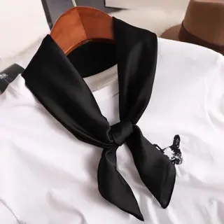Khăn Lụa Vuông ( Khăn Turban) Cao Cấp Trơn Chất Liệu Lụa Chiffon 70x70cm - Mã KL039 4