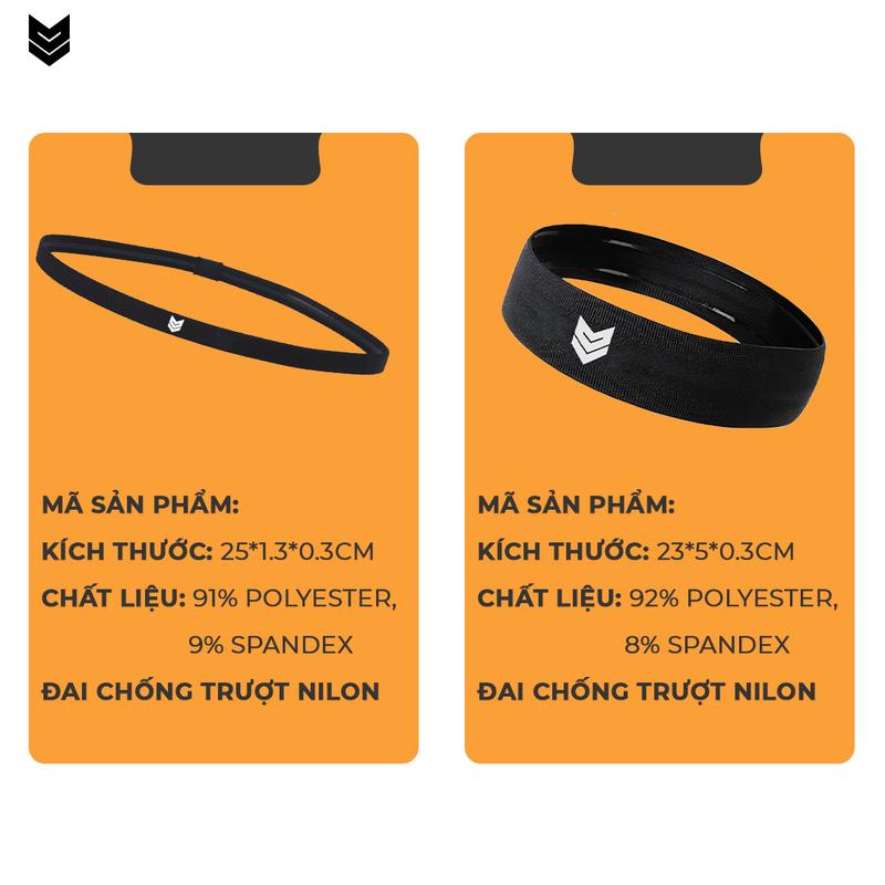 Băng đô thể thao Redikick chống trượt, chặn mồ hôi, co giãn headband Chơi Bóng Rổ, Pickle ball, Tennis, Bóng Đá, Chạy Bộ, Tập Gym, Sport - 40mm 4