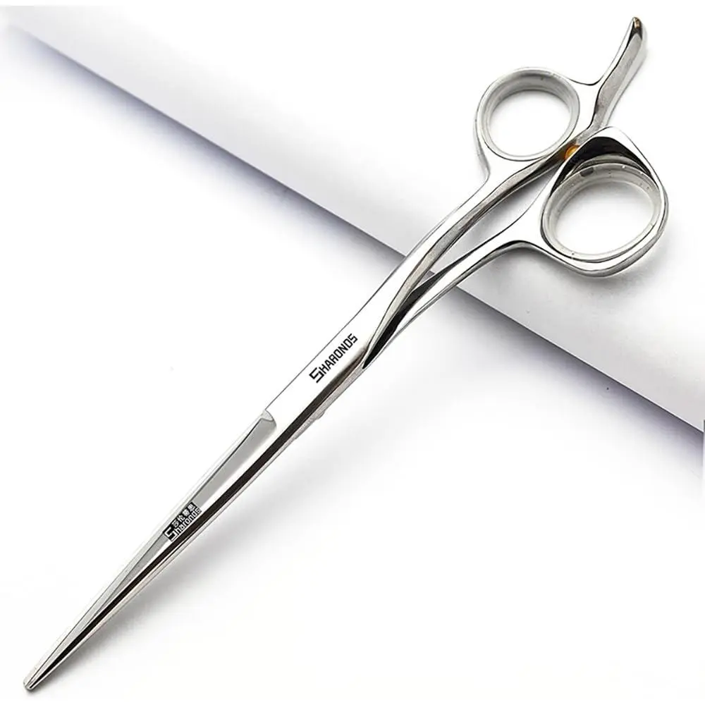 Professional 5.5/6/6.5 Inch Hairdresser Scissors Salon Hairdresser Scissors Japan Stainless Steel Scissors (6.5 inches cut) Haircare Heatless