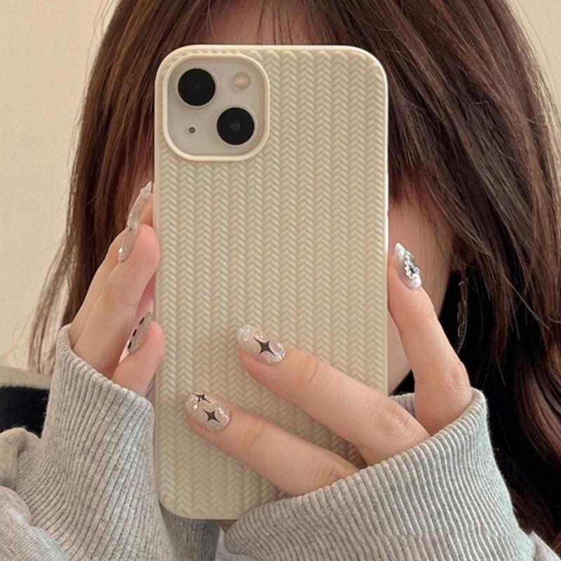 [7 - 15 P.M] KNIT Soft mobile case 4