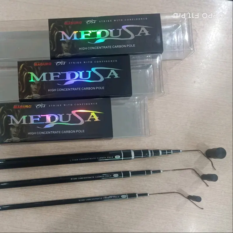 Joran TEGEK MAGURO MEDUSA - MIDAS | Tegek Karbon Ruas Panjang | Action Kaku | Alat Pancing Lele 5