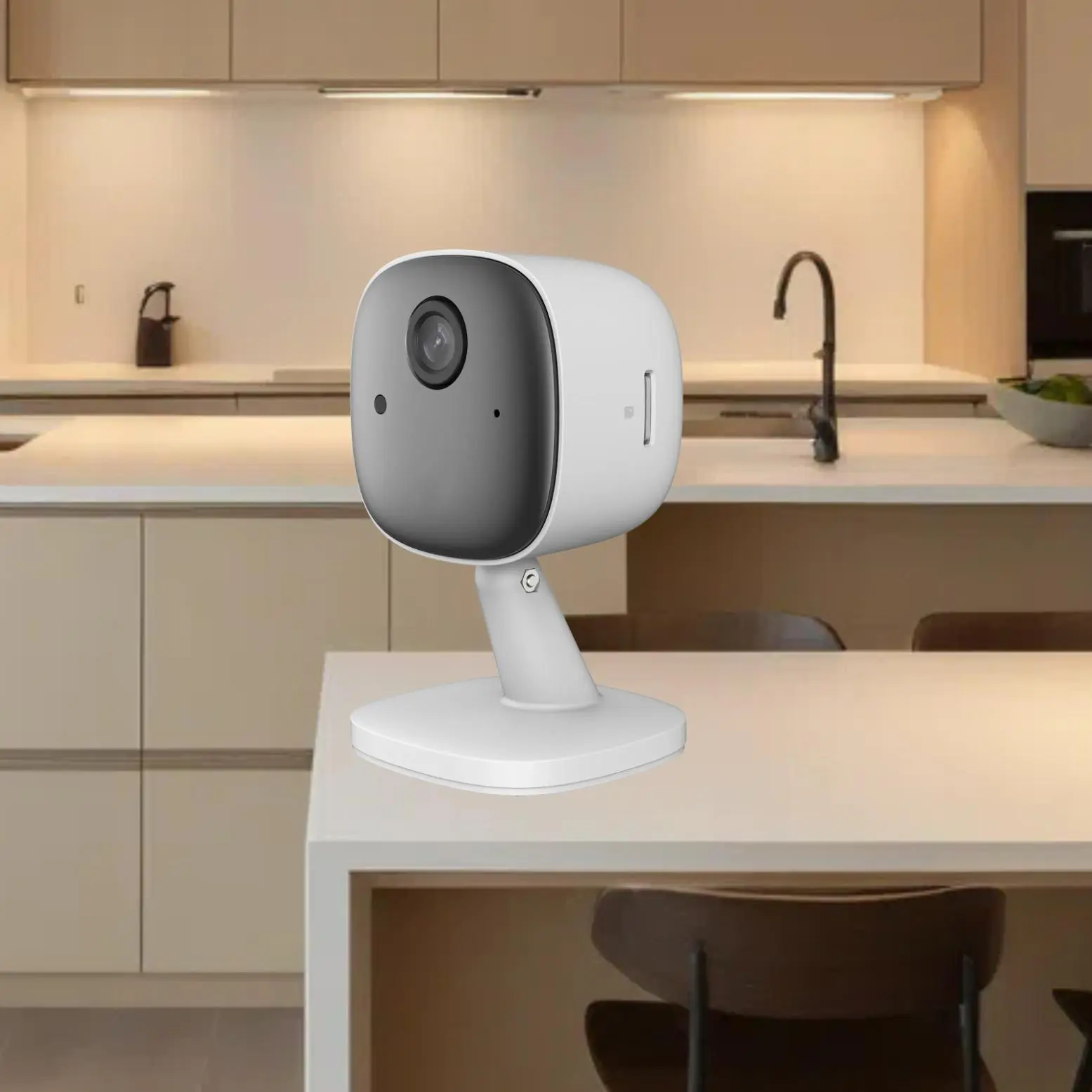 HD Indoor WiFi Smart Security Camera, 1 Set Wireless Monitoring Camera with Infrared Night Function, 2.4GHz Two-way Audio Camera
