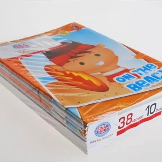 Buku Tulis Sidu Sinar Dunia 38 lembar 1 Pak isi 10 Buku Murah