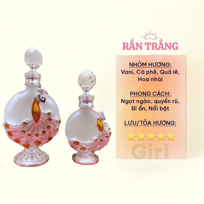 Queen Lisa Tinh Dầu Nước Hoa Rắn Trắng Phượng Hoàng White Xịt Thơm Trà Nữ Perfume Cosmetic Women