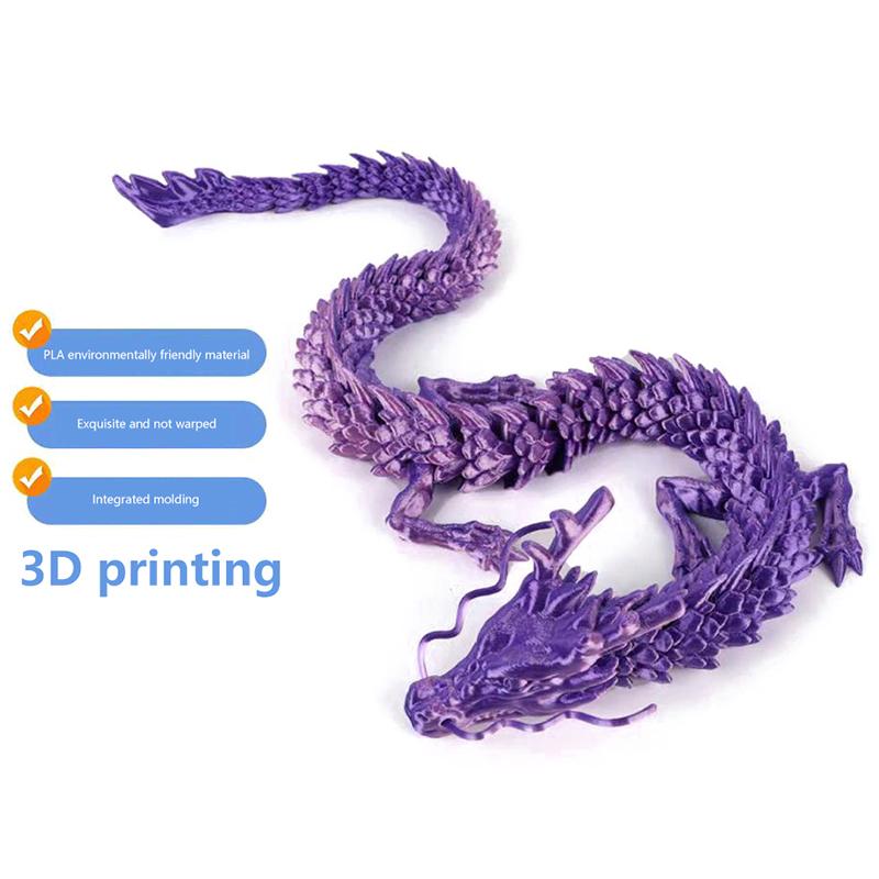 Product Introduction of Rồng Trung Quốc In 3D, Khớp Toàn Thân Có Thể Di Chuyển, Đồ Nội Thất Và Đồ Trang Trí Nhà Cửa, Đáng Để Thu Hút, Đồ Chơi Sáng Tạo 21