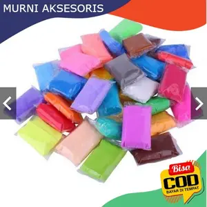 Murni Aksesoris. Mainan Edukasi Polymer Clay Murah / Soft Clay Murah Satuan ecer