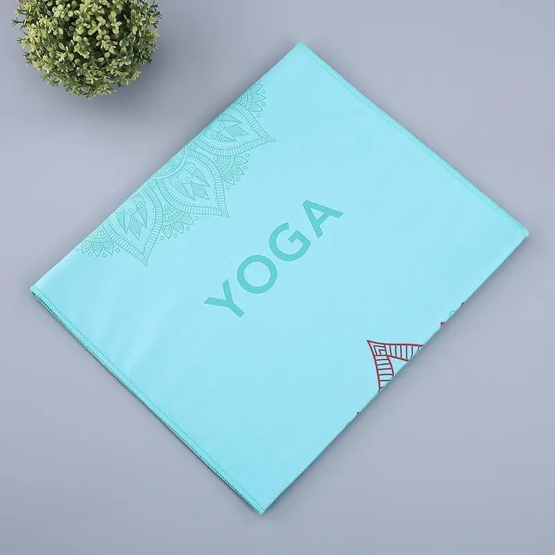 Thảm Tập Yoga, In Hình, Nhanh Khô, Chống Trượt, Có Thể Gập Lại, Khăn Chăn Tập Yoga, Thích Hợp Tập Thể Dục, 1 Miếng 6