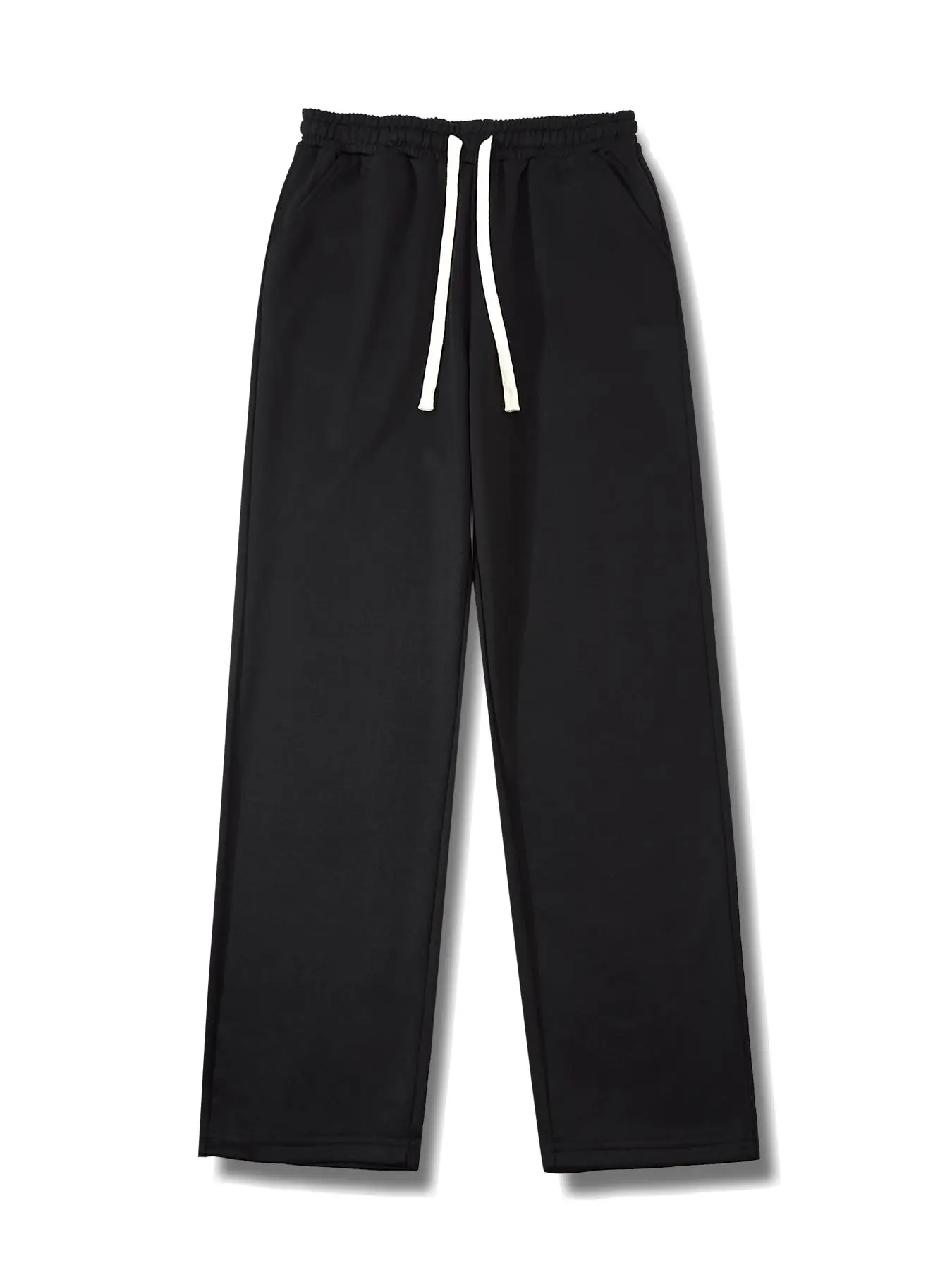 Men's Solid Color Drawstring Waist Sweatpants, Regular Fit Casual Comfy Breathable Jogger Pants for Daily Wear, Men's Trousers for All Seasons