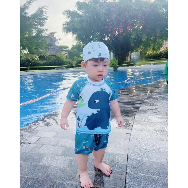 Product Introduction of Bộ bơi K.L béo 3ct bé trai, chất liệu 3d, 4 chiều 3
