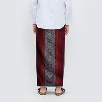 Gambar Sarung ATLAS Idaman 590 Jacquard Classic Motif A5-JPA Merah Hati 01 - Merah dari Sarung Atlas Kab. Gresik 4 Tokopedia