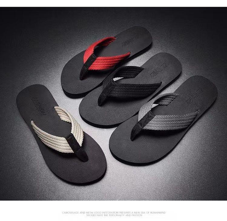 Product Introduction of Men's Flip-Flops Non-Slip Lightweight Trendy Couple Summer Outdoor Beach Sandals Men's Cool Slippers 18