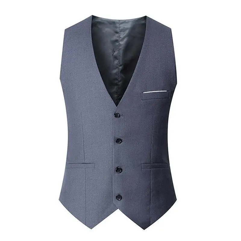 Áo Ghi Lê Vest Nam, Thời Trang Anh Quốc Mới, Dáng Ôm, Thích Hợp Cho Mùa Xuân Và Mùa Thu, Phong Cách Hàn Quốc, Hợp Xu hướng Và Đẹp Trai, Vest Nam 6
