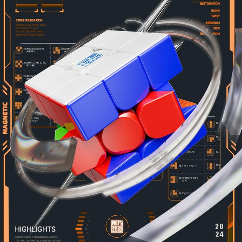 Product Introduction of Khối Lập Phương Ma Thuật Từ Tính, 3x3, Bộ Ghép Hình Tốc Độ Chuyên Nghiệp 3 × 3, Thích Hợp Cho Trẻ Em, Quà Tặng Đồ Chơi, Tốc Độ Chuyên Nghiệp, Y5B3 30