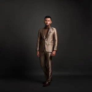 Setelan Jas & Celana Mocca - Hotma Series - Goldy outfit