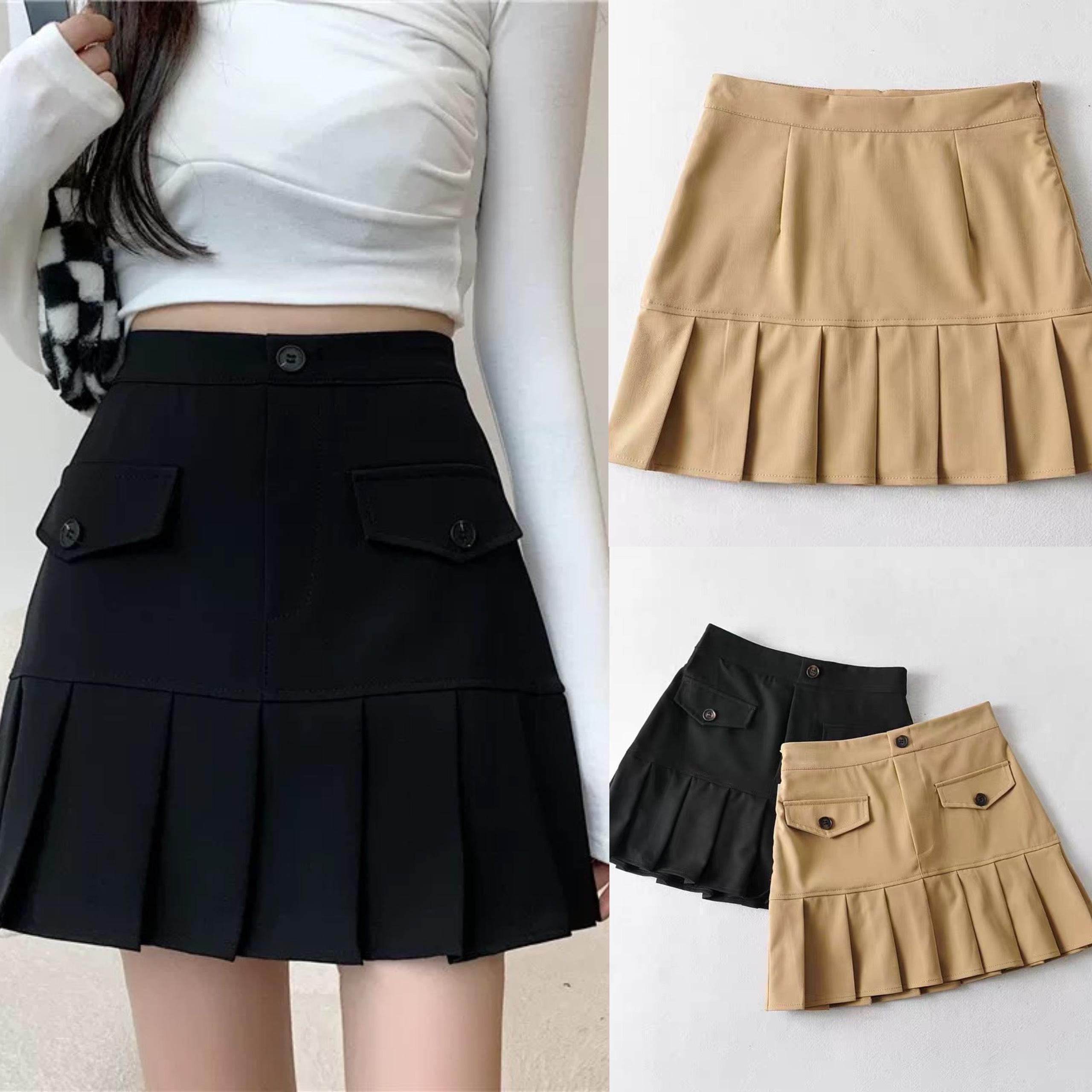 Thời Trang Bigsize Chân Váy Cao Cấp 50 - 100Kg Nữ Cotton Women - A.1021