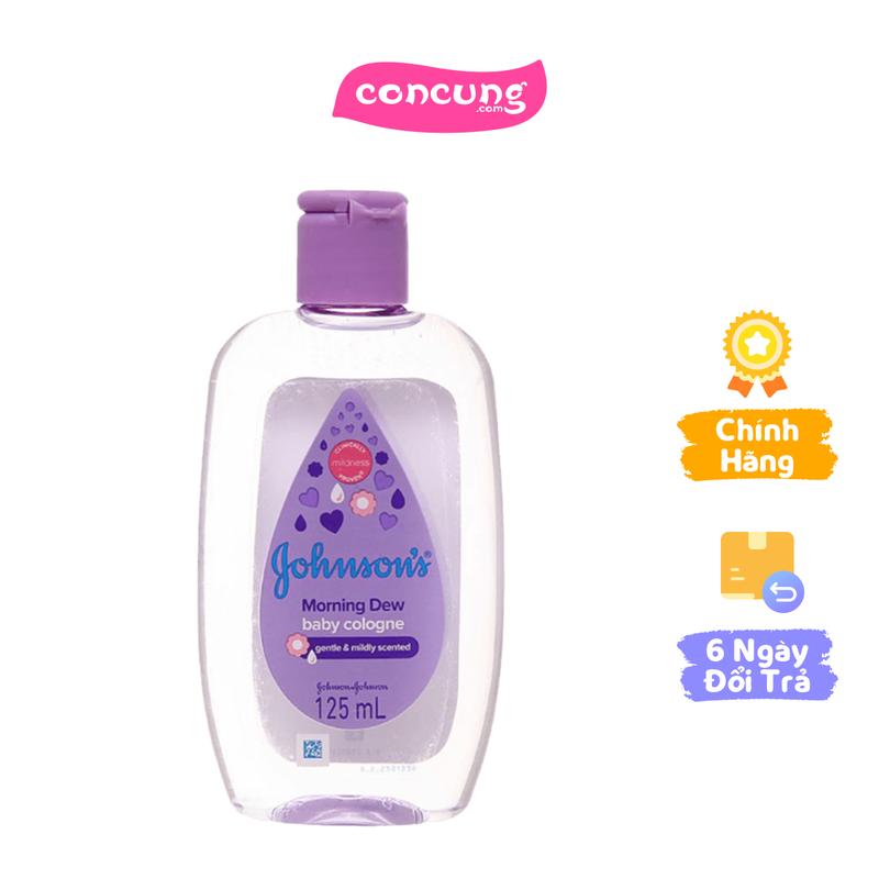 Nước hoa hương ban mai Johnson Baby cho bé 125ml