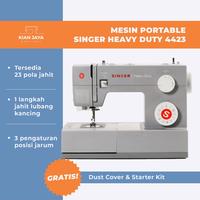 Gambar Mesin jahit SINGER portable 4423 Heavy dutty mesin  jahit dari Kianjaya Machinery Kota Bandung 1 Tokopedia