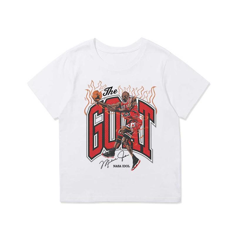 Tshirt Kaos Baju Anak 6-13 Tahun Unisex Lengan Pendek Fashion Sablon Plastisol COD - K054 3