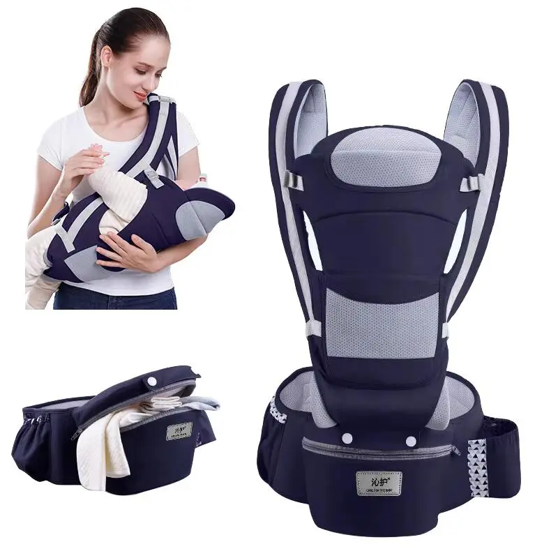 Newborn Backpack Infant Hipseat Carrier Front Facing Ergonomic Baby Wrap Sg Travel