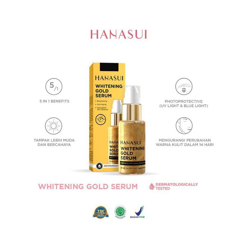 [ HANASUI ] SERUM WHITENING GOLD BPOM / SERUM GOLD BPOM 0