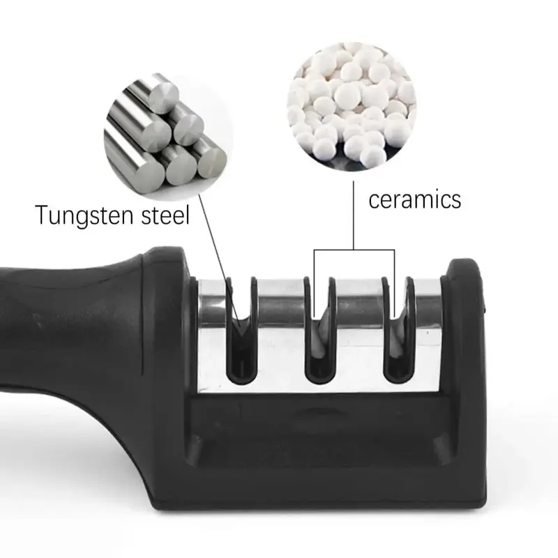 Manual Knife Sharpener, 1 Count Multifunctional Knife Sharpener, Household Knife Sharpener, Kitchen Knife Sharpener, Knife Gadget 5