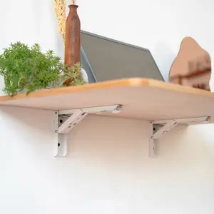 Meja Lipat Tempel Dinding Praktis Meja Belajar Meja Laptop Furniture