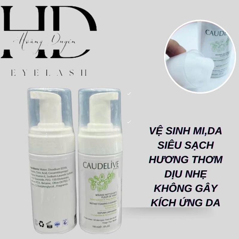 TẠO BỌT VỆ SINH MI-LÀM SẠCH MI -Kiềm Dầu Cho Mi-Dụng Cụ Nối Mi-Hoàng Duyên Eyelash- Tẩy Trang