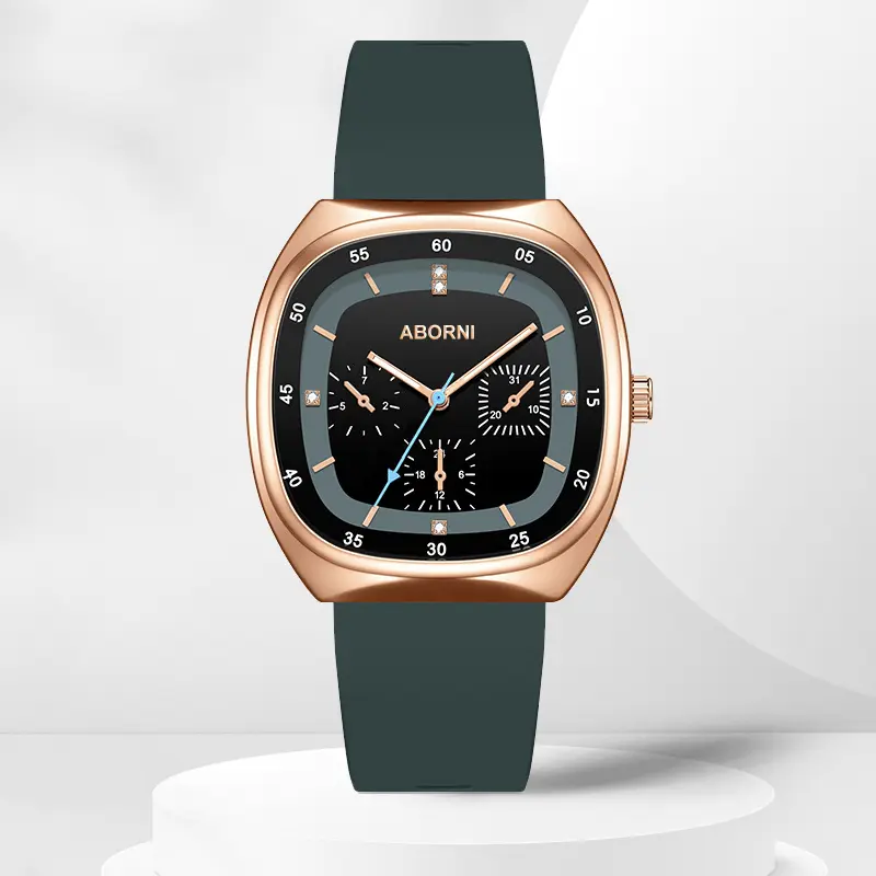 Women's Watch Niche Casual Korean Quartz Watch Waterproof Luminous Fashion Trend Hot Selling Student Women's Watch All Kinds of Preppy Watch Female Niche Silicone High Appearance Level Watch