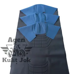 Cover jok/Sarung jok/kulit jok motor PRES PRIMA POLOS/JAHIT KEPALA/ukuran 85x46cm dan 91x46 cm Motorcycle
