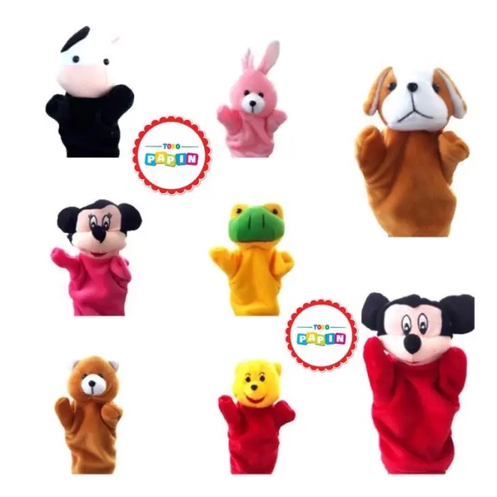 Mainan Edukasi Boneka Tangan Anak Bayi Karakter Hand puppet Character