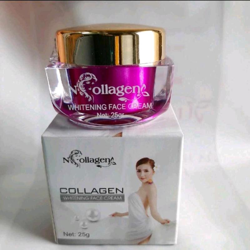 Kem Face Tím  N Collagen hỗ trợ da mụn, thâm Skincare Nữ Women Chăm Sóc Da Dưỡng Ẩm Da Làm Đẹp Da