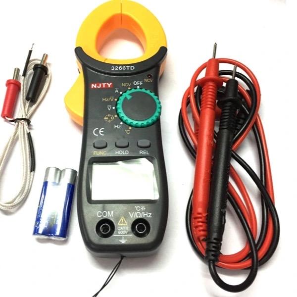  Đồng hồ Ampe kìm kẹp NJTY 3266TD vạn năng đo tụ tần số nhiệt độ dongho dodien 