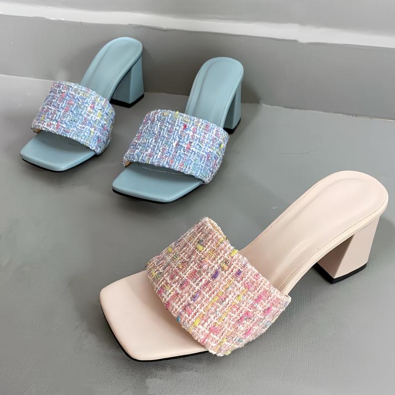  Dép Nữ Cao Gót  COMBO 2 ĐÔI  Siêu Phẩm Cho Chị em cao 7cm DéP Shoes vừa toe thong GiàY 