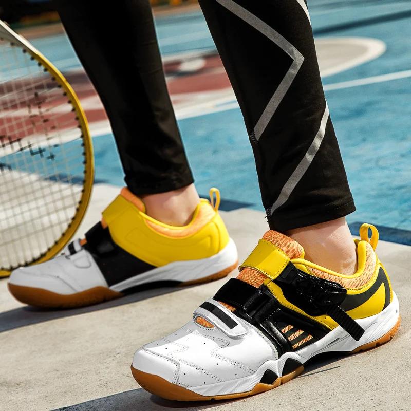 Product Introduction of Wholesale Training Athletics Table Tennis Shoes Rubber+MD Sole Badminton Tennis Shoes 9
