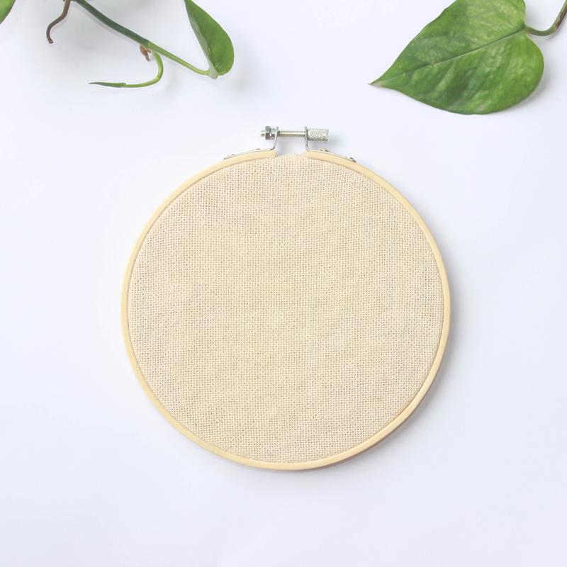 Khung thêu tay bằng tre nhiều kích thước gọn nhẹ, thêu truyền thống, thêu tranh chữ thập, thêu nổi, Làm Đồ Handmade