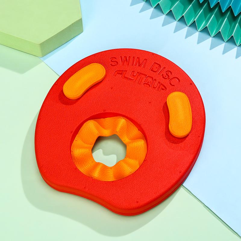Product Introduction of 1PC EVA Foam Swim Discs Child ArmBands Floating Sleeves Armbands Kids Swimming Exercises Circles Rings Kids Pool Cuffs 8