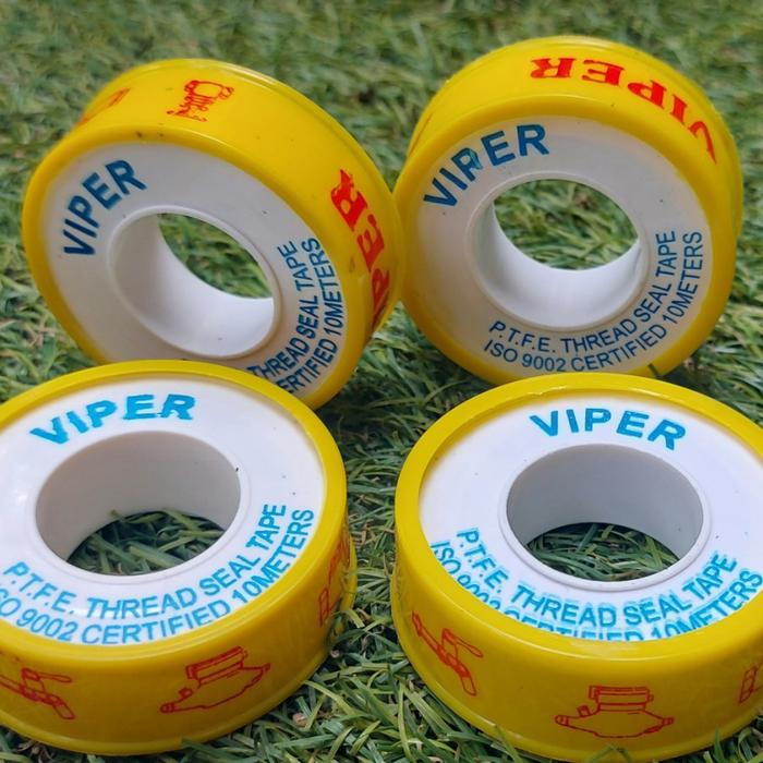 Gambar Seal tape / selotip kran / teflon tape 12mm x 0.075mm - isolasi pipa dari Ragam Lapak Kab. Bekasi Tokopedia