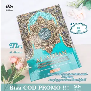 Alquran Al Ahsan Terjemah A5 Perkata Latin - Lengkap dengan Pelajaran Ilmu Tajwid dan Doa-doa dalam Al Quran
