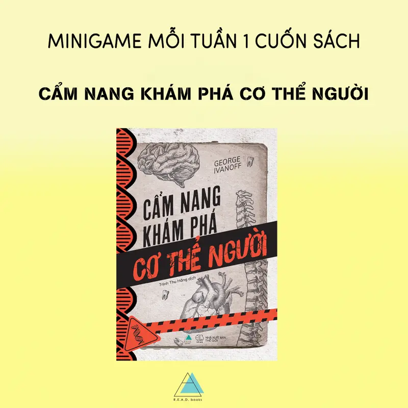 Sách - Cẩm Nang Khám Phá Cơ Thể Người 3