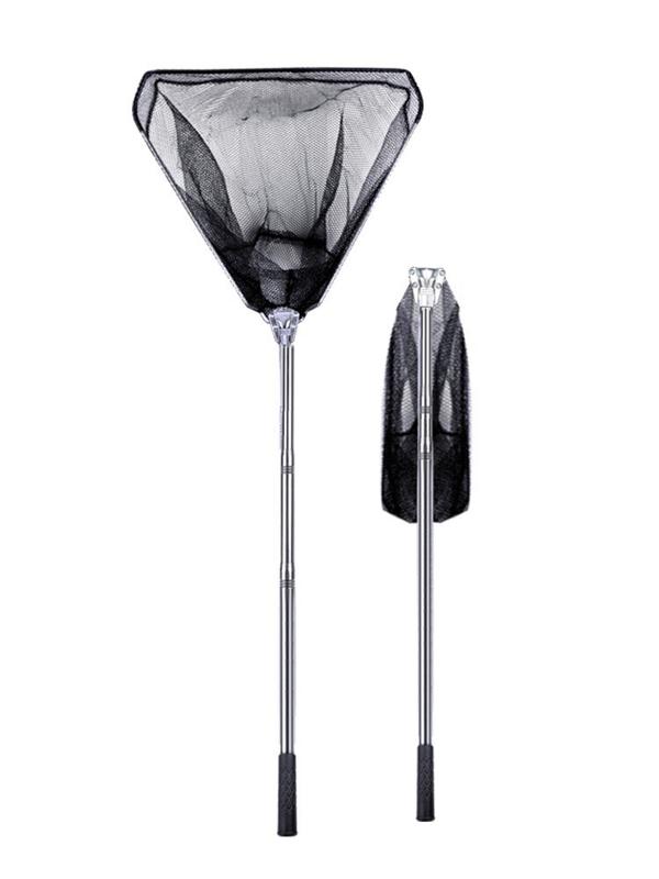 Vợt Vớt Cá Gấp Gọn Inox Tiện Lợi Đa Năng