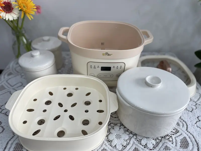 [Phụ Kiện Thố Sứ] Phụ kiện nồi nấu chậm 1.6L SB-NNC16 - HuDan Mart Store 5