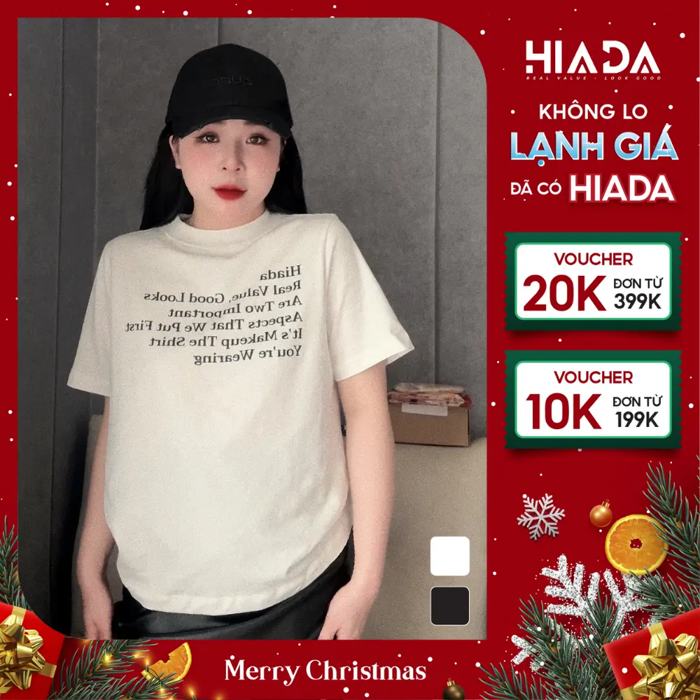 Áo Thun Nữ Babytee Hiada In Chữ Cá Tính [HIADA_10]