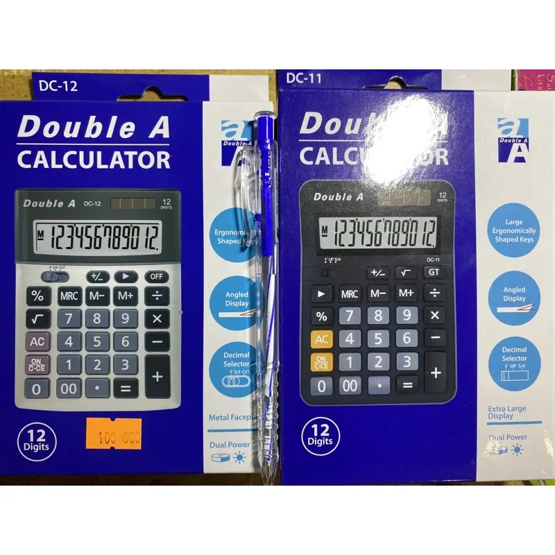 Máy tính Double A 12 số DC-11 và DC-12. 5